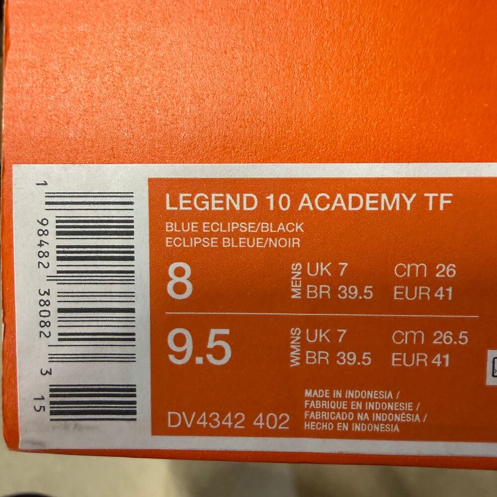 Nike Tiempo Legend 10 Academy TF Scary Good Pack  DV4342-402 Size 8/ 9.5W - Picture 10 of 10